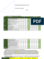 Planificación Curricular Anual 2022