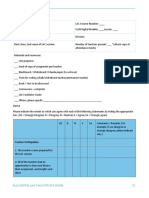 Teacher Session Report