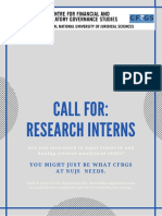 Call For Research Interns 2
