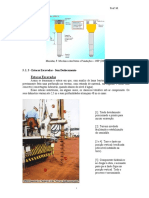 Tipos de estacas escavadas e suas aplicações