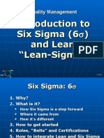 LEAN SIGMA - Sessions