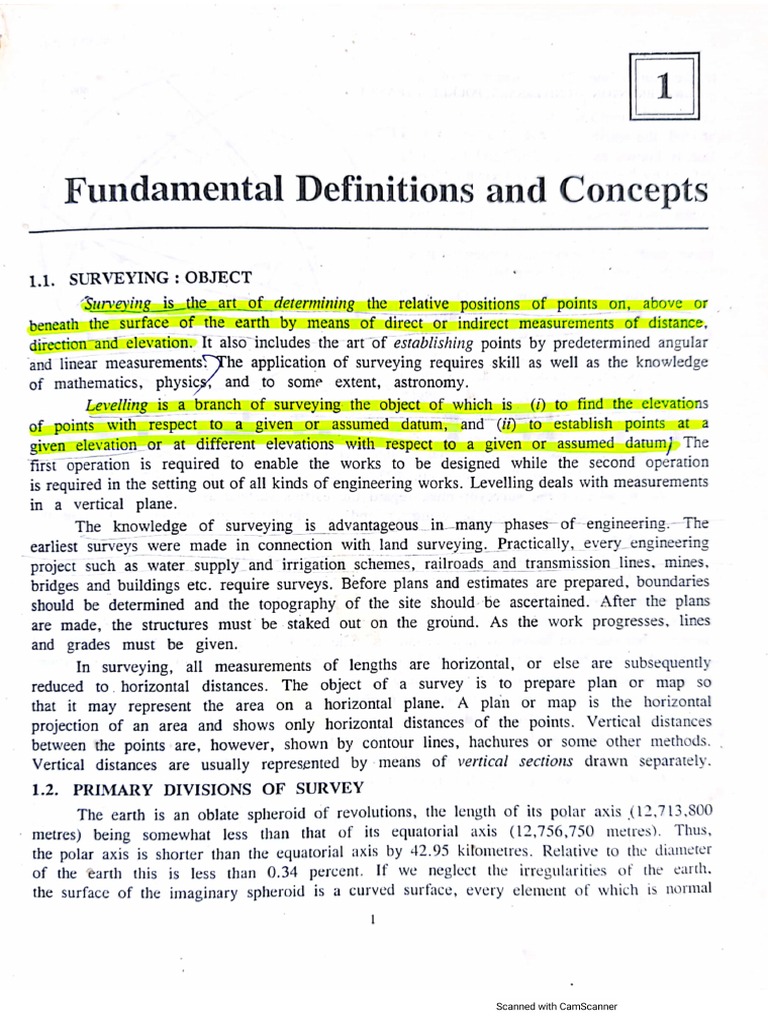 Basic Surveying | PDF