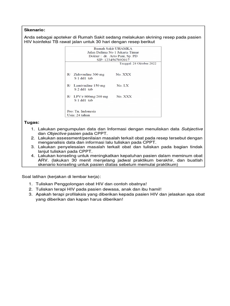 P4. Kasus HIV Dan TB | PDF