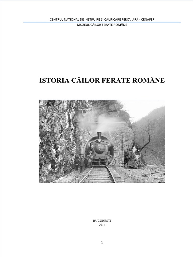Dokumen - Tips - Istoria Cailor Ferate Romanepdf | PDF