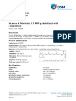 PDS - 0418579 - Vitamin A Palmitate 1.7 MIUg Stabilized With Tocopherol - en