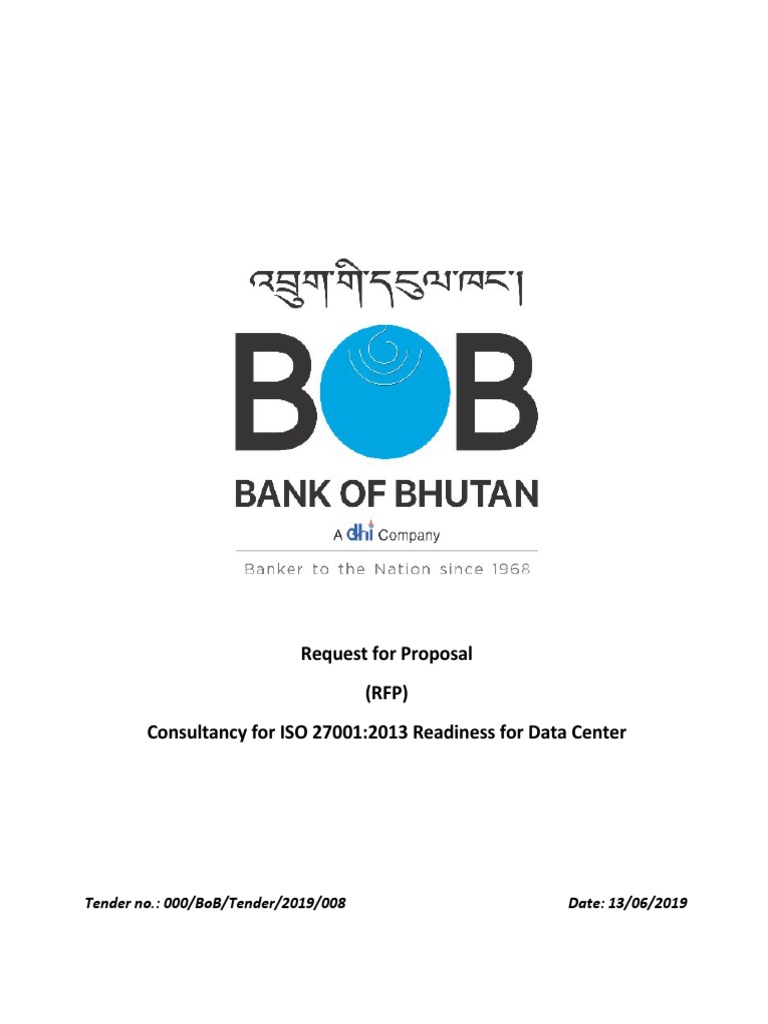 RFP Data Center Readiness Consultancy Final | PDF | Information ...