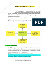 Configuration of Po Document
