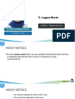 Heavy Metals in the Environment: Toxicity, Pollution Sources and Effects
