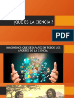 Que Es La Ciencia