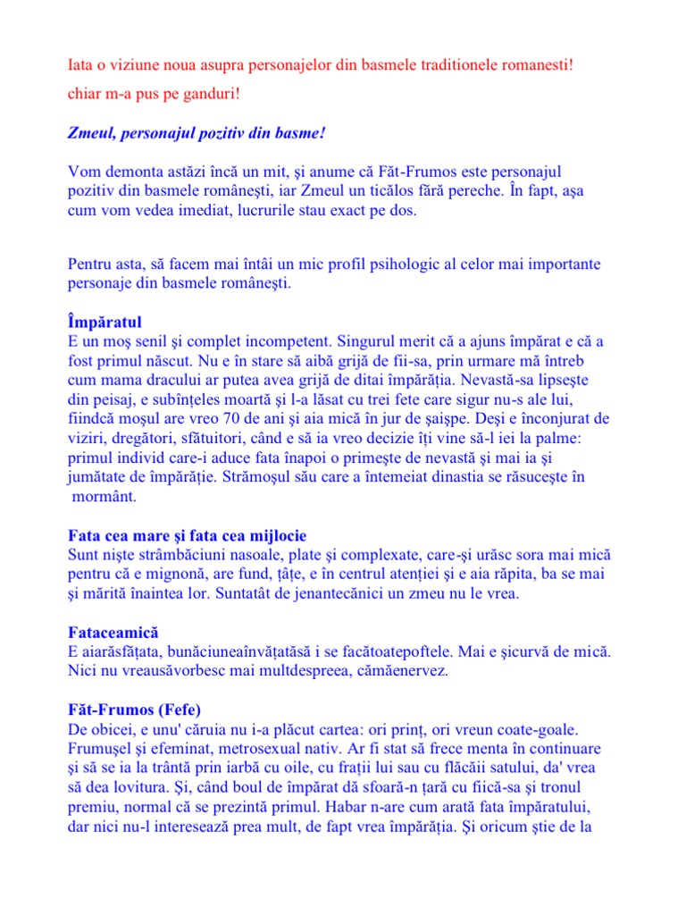 Basme | PDF