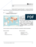 Distribuição Da População