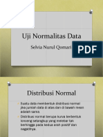 Uji Normalitas Data