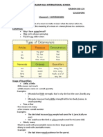 Determiners