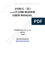 SM100 - USER MANUAL Hart