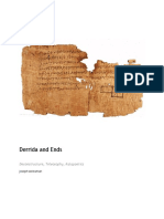 Derrida and Ends 2