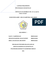 Laporan Praktikum Pencemaran Lingkungan - Kelompok 7