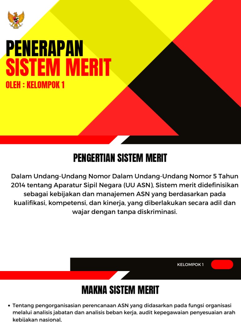 Penerapan Sistem Merit ASN | PDF