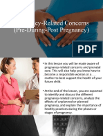 Pregnancy-Related Concerns