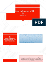 Bahasa Indonesia 8 (Jumat, 29 Juli 2022)