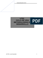 UT02 Ciclodevida Metodologías
