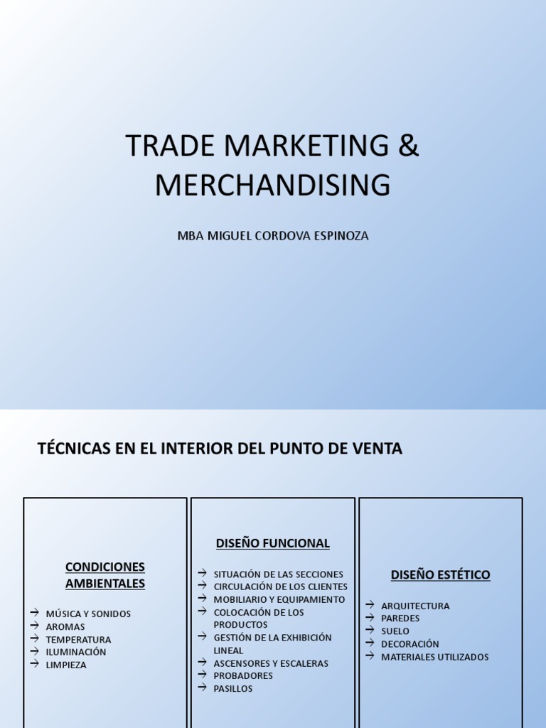 Técnicas de Merchandising en Punto de Venta | PDF | Marketing ...