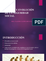 Origen y Evolucion de La Seguridad Social