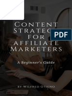 Content Strategy For Affiliate Marketers - A Beginners Guide