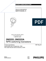 Data Sheet: NPN Switching Transistors