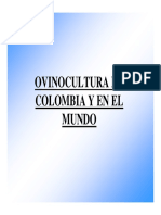 Ovinocultura en Colombia y en El Mundo