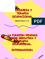 TEMA 1. TERAPIA OCUPACIONAL. Introducción.