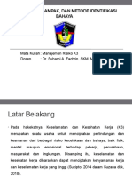 PPT Pengertian, Dampak, dan Metode Identifikasi Bahaya