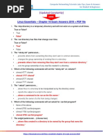 Linux Essentials Chapter 16 Exam Answers 2019 + PDF File17d1