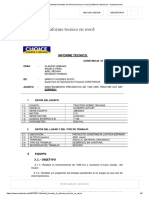 (DOC) Modelo Formato de Informe Tecnico en Word - Edward Villanueva - Academia - Edu