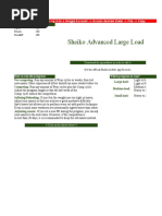 Sheiko Advanced Large Load