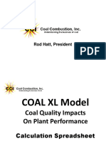 Coal Quality Plant Impact Model - COAL XL Presentation