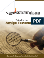 3 CCM - Matéria Estudos No Antigo Testamento