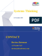 Systems Thinking