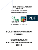 Información Estudiantil CEPRE 2021