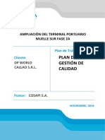 5140 PL-CAL-02 Plan de Calidad Muelle Sur Rev - 0