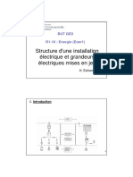 CM2 Structure D'une Installation +®lectrique Et Grandeurs +®lectriques Mises en Jeu (Mode de Compatibilit+®)