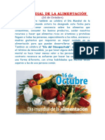 16 Dia de La Alimentación y Minusválido