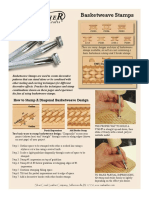Basketweave Stamps Tip Sheet Project Sheet
