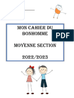 Cahier Du Bonhomme MS 20222023