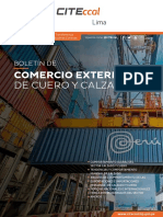 Boletin Comercio Exterior de Cuero y Calzado 2019 Citeccal Lima