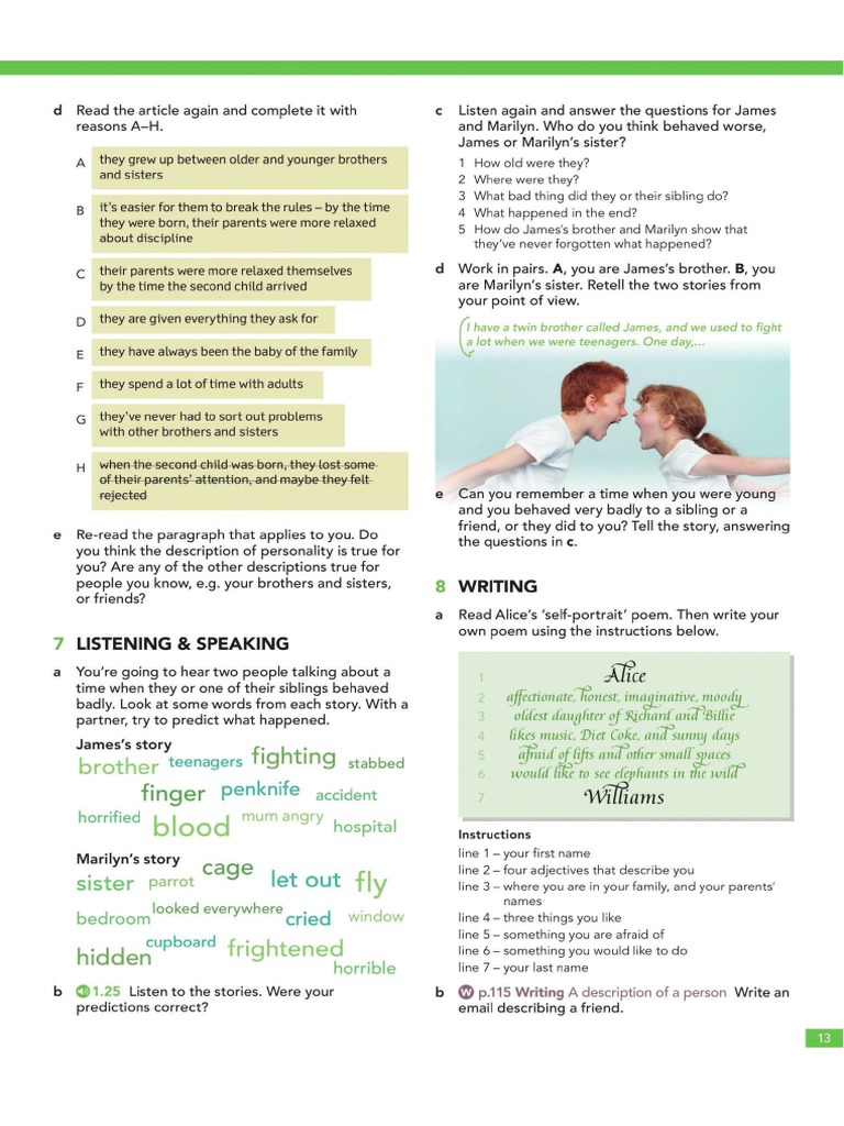 English File 4th Edition Intermediate SB 14-14 | PDF