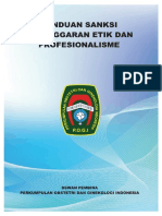 Panduan Sanksi Pelanggaran Etik