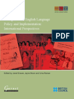 Young Learner English Language Policy An
