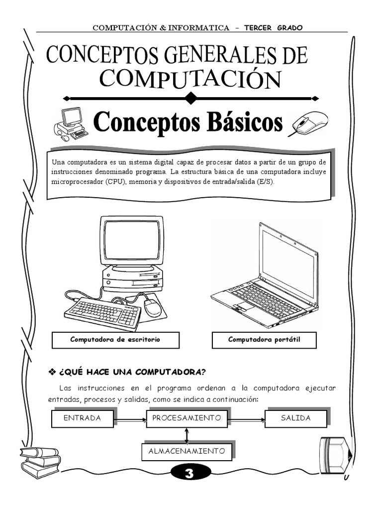 3 Computacion | PDF | Poco | Hardware de la computadora