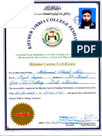 Abdul Nasir - Certificates