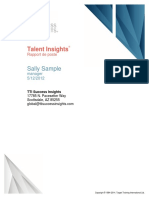 Musterbericht Talent-Insights Job FR